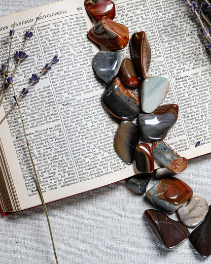 Desert Jasper Tumbled Gemstone