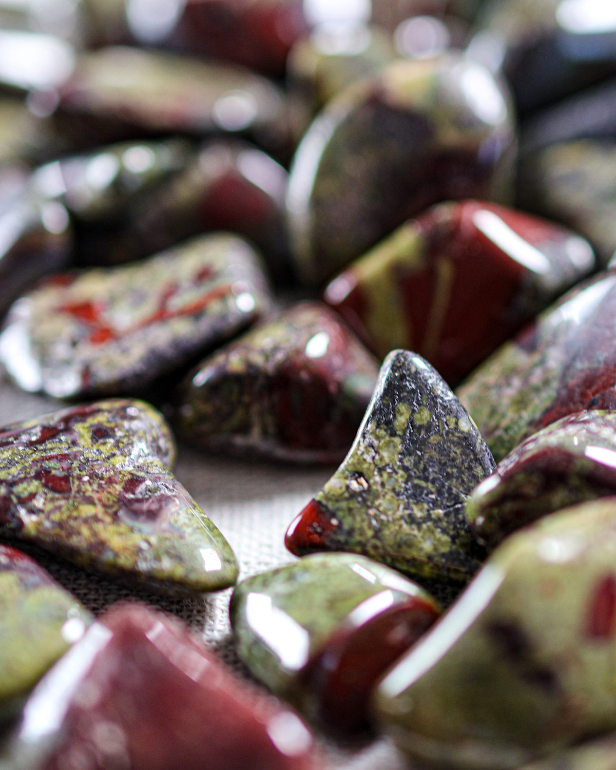 Dragon Blood Jasper Tumbled Gemstone – Sage Spirits