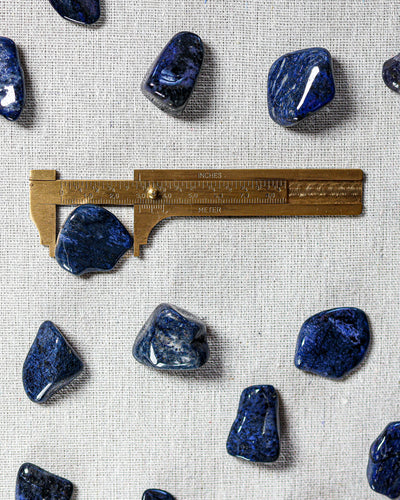 Dumortierite Tumbled Gemstone