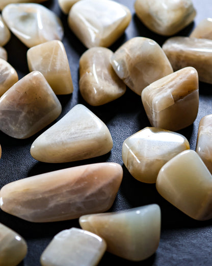 Earth Moonstone Tumbled Gemstone