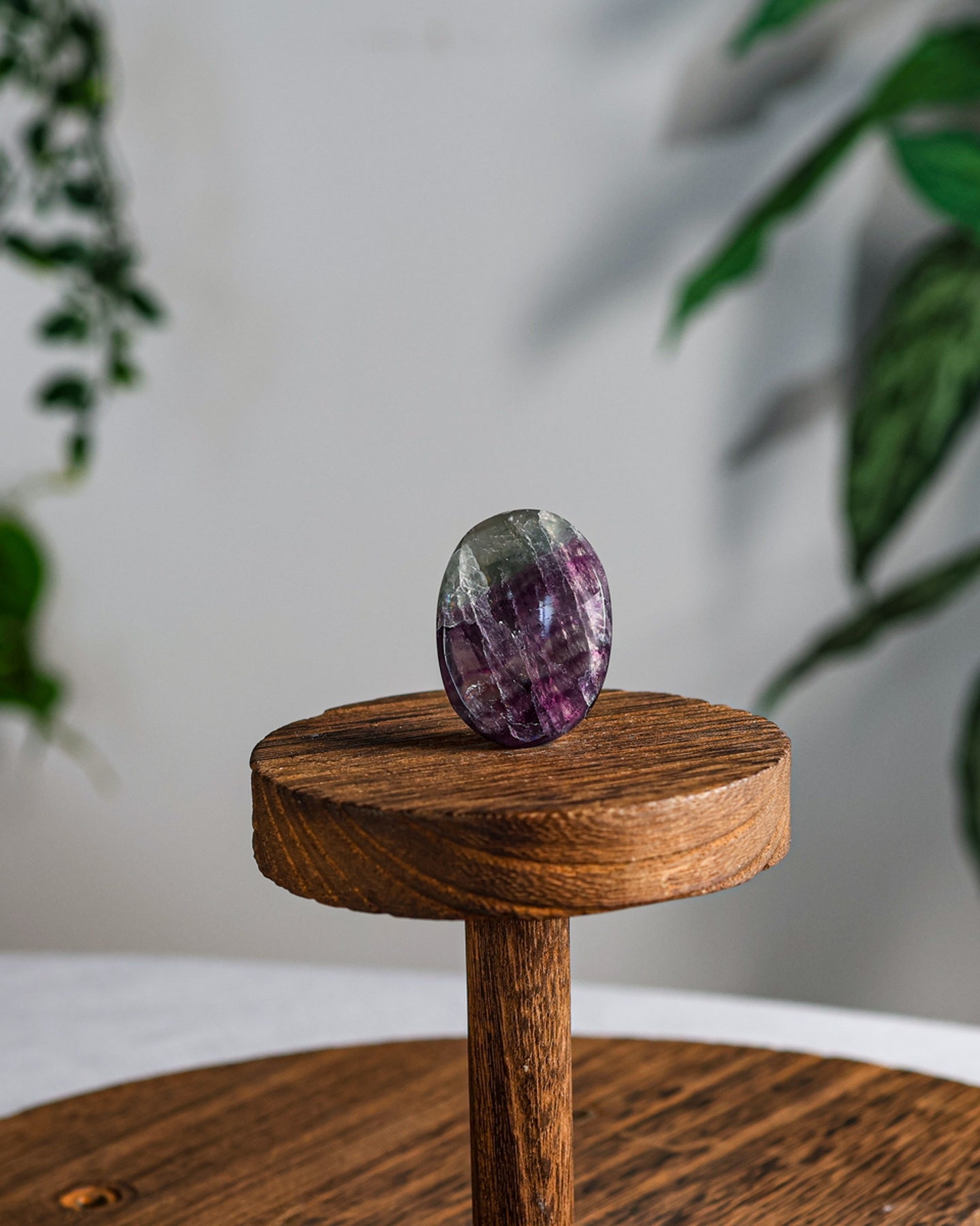 Fluorite Worry Stone