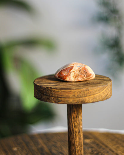 Flower Jasper Tumbled Gemstone