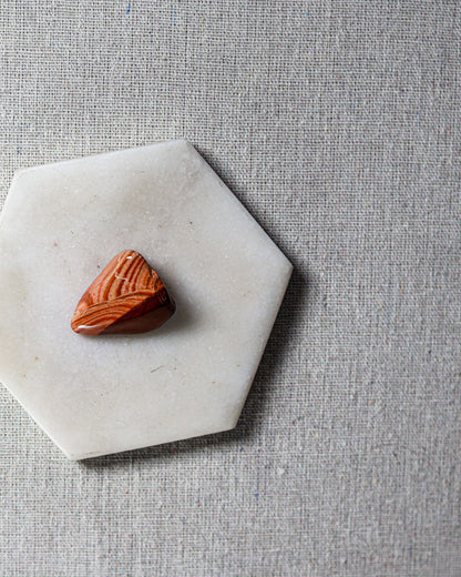 Flower Jasper Tumbled Gemstone