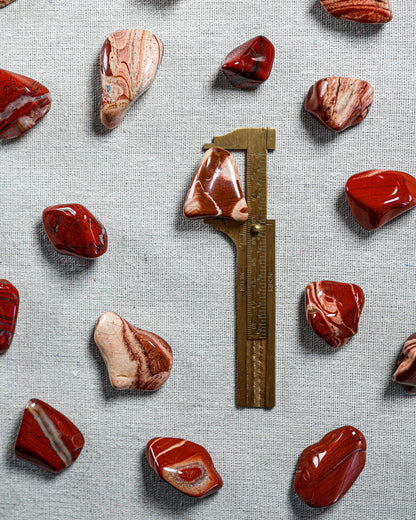 Flower Jasper Tumbled Gemstone