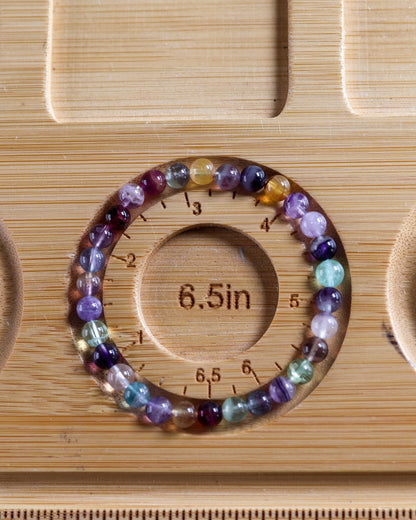 AAA Colorful Fluorite Beaded Bracelet