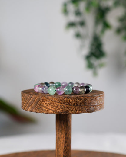 AAA Colorful Fluorite Beaded Bracelet