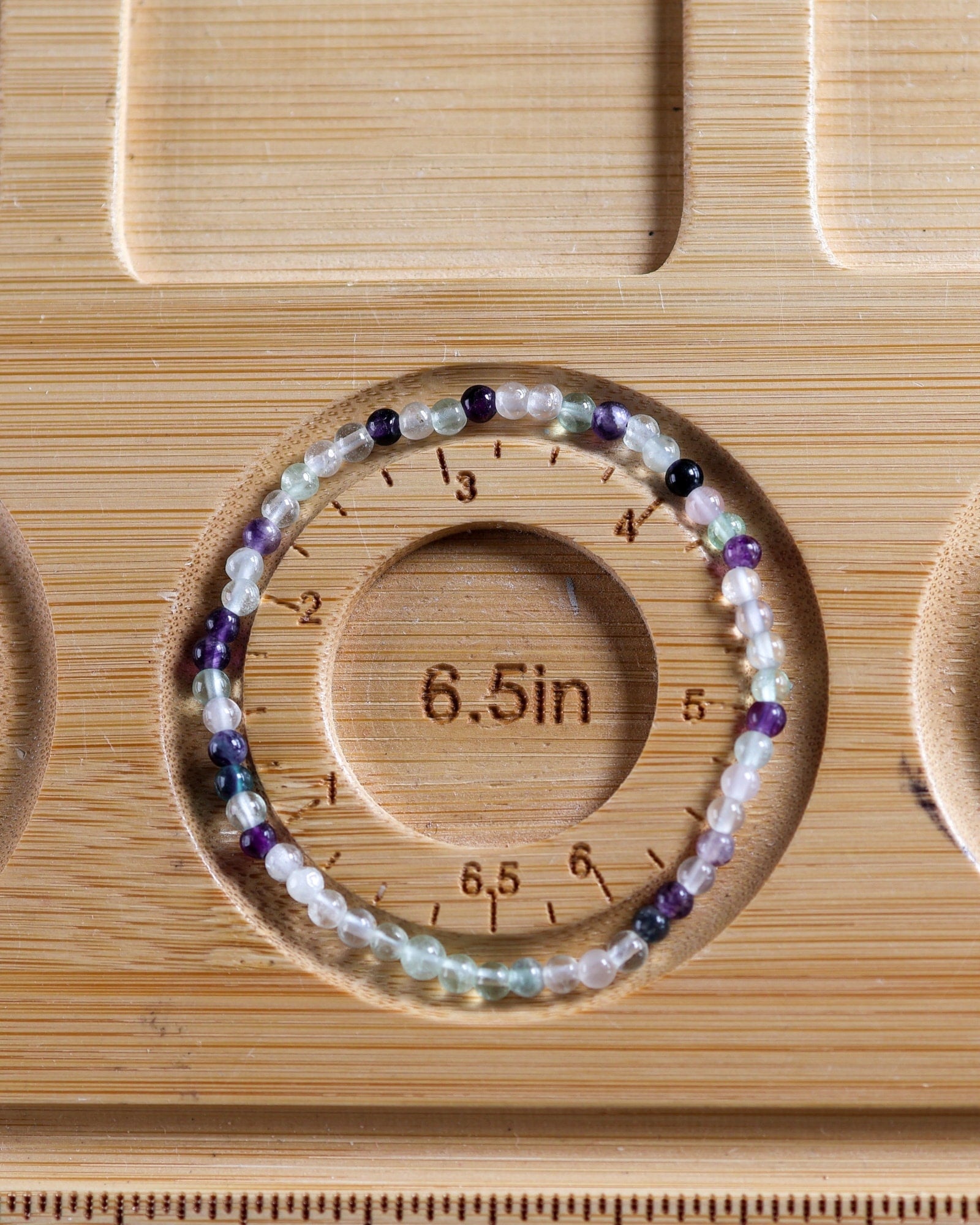 Fluorite (green) Beaded Bracelet – Sage Spirits