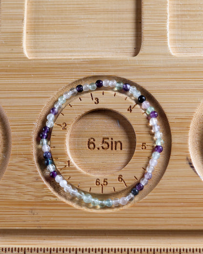 Fluorite (green) Beaded Bracelet