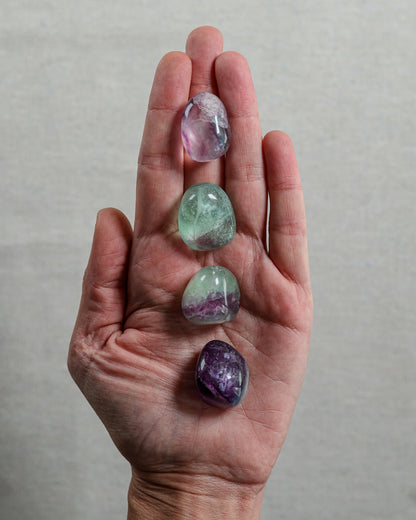 Fluorite Tumbled Gemstone