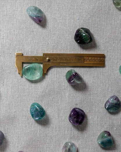 Fluorite Tumbled Gemstone