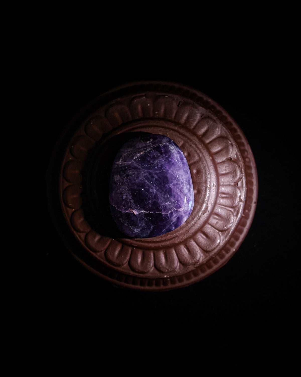 Fluorite Palm Stone – Sage Spirits