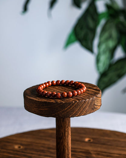 Goldstone Beaded Bracelet