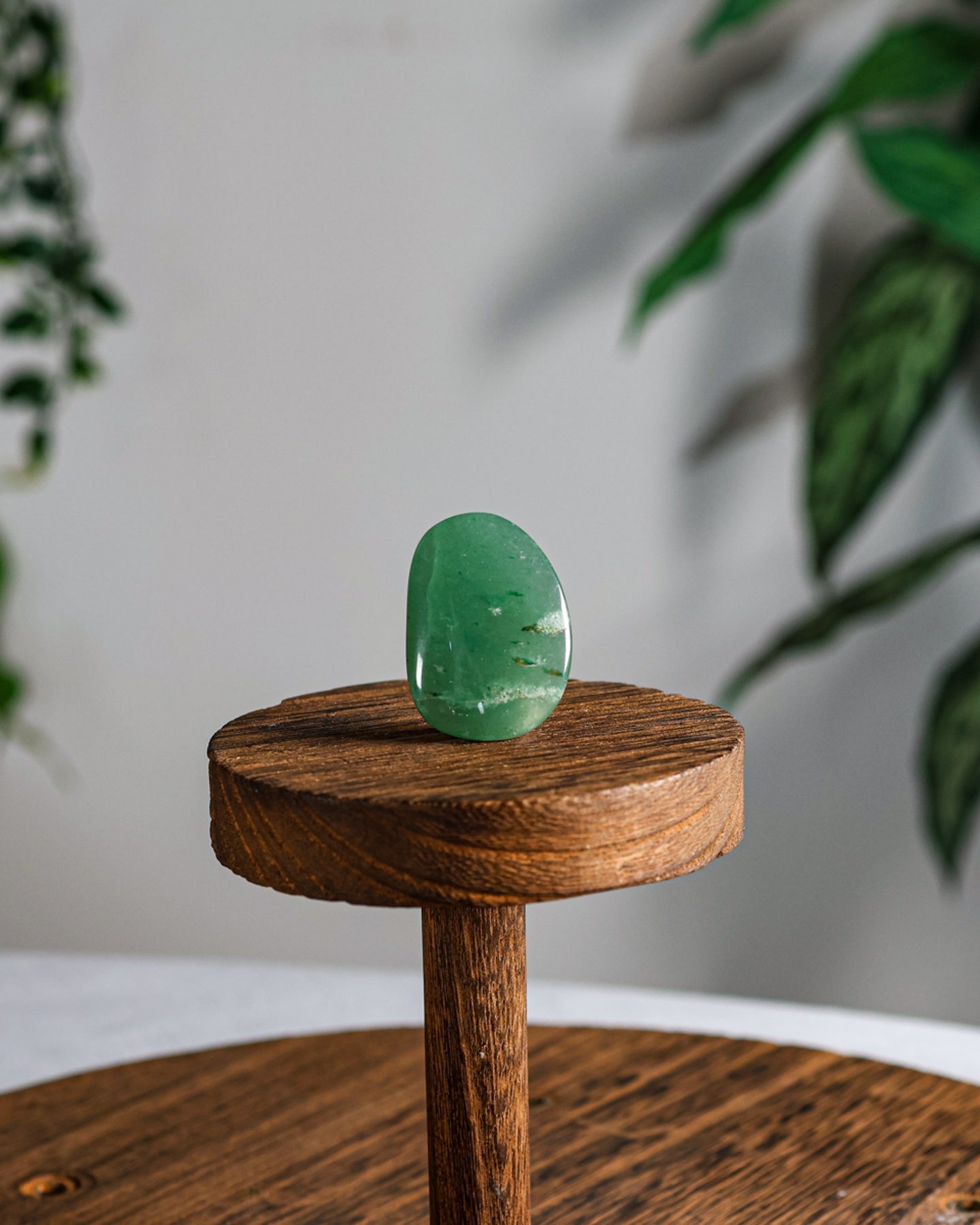 Green Aventurine Palm Stone