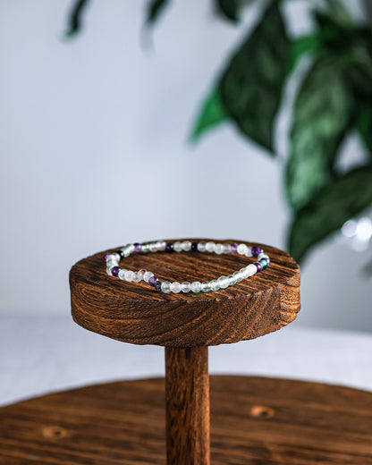 Fluorite (green) Beaded Bracelet – Sage Spirits