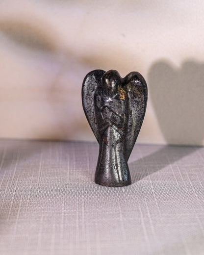 Hematite Carved Angel – Sage Spirits