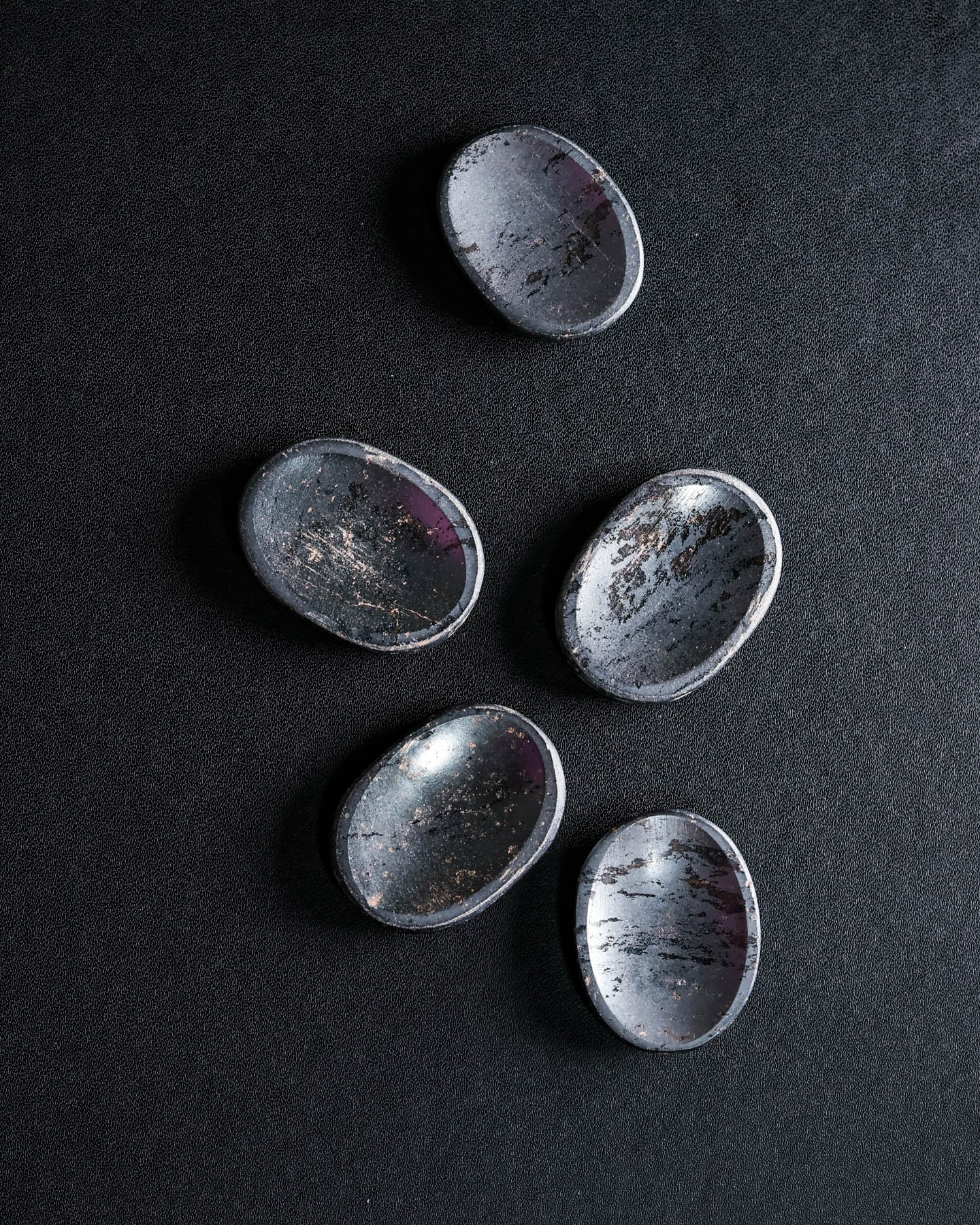 Hematite Worry Stone
