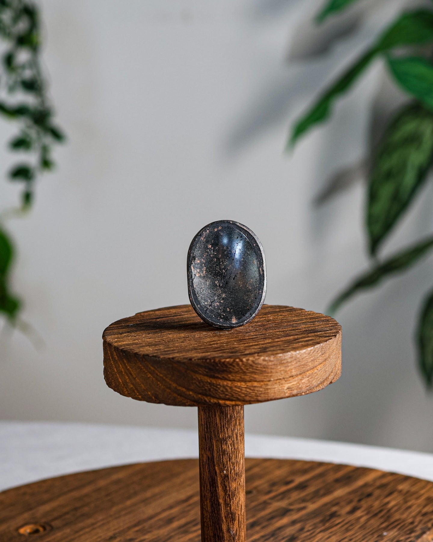 Hematite Worry Stone