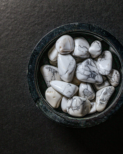 Howlite Tumbled Gemstone