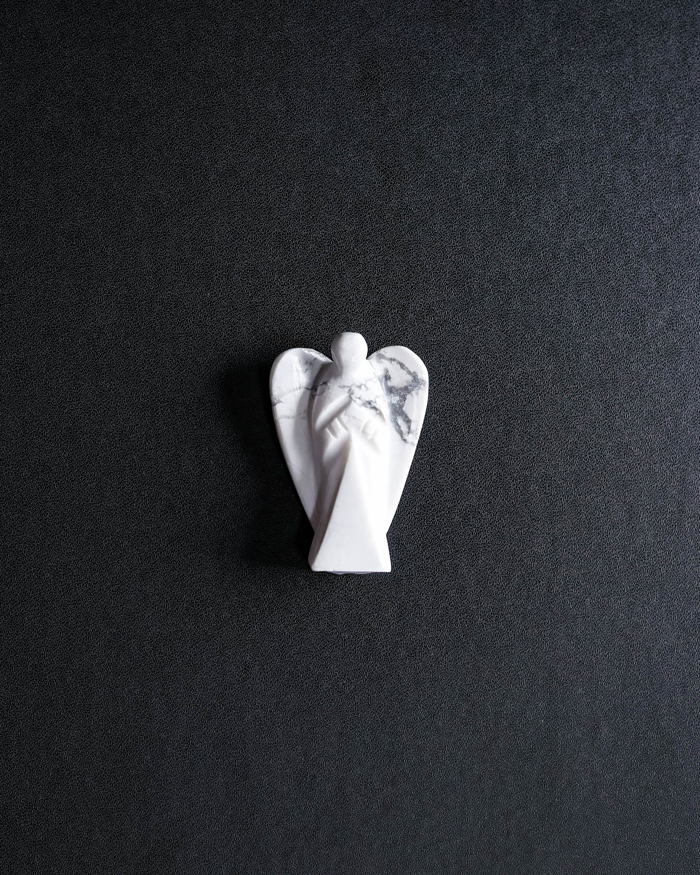 Howlite Carved Angel