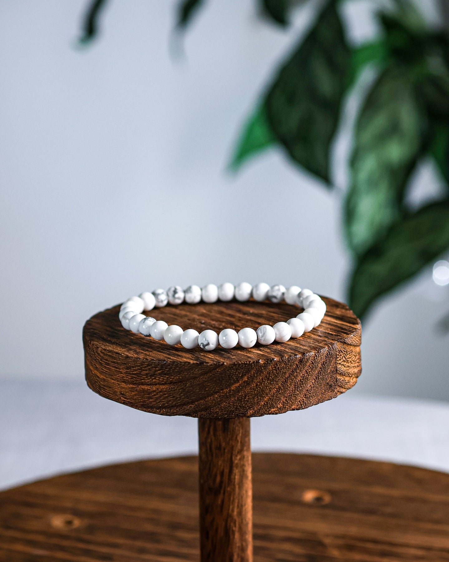 Howlite Beaded Bracelet