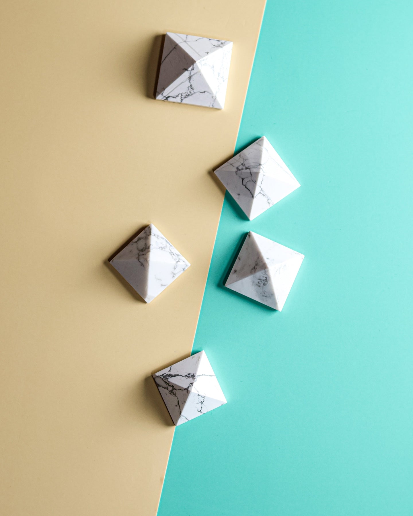 Howlite Pyramid