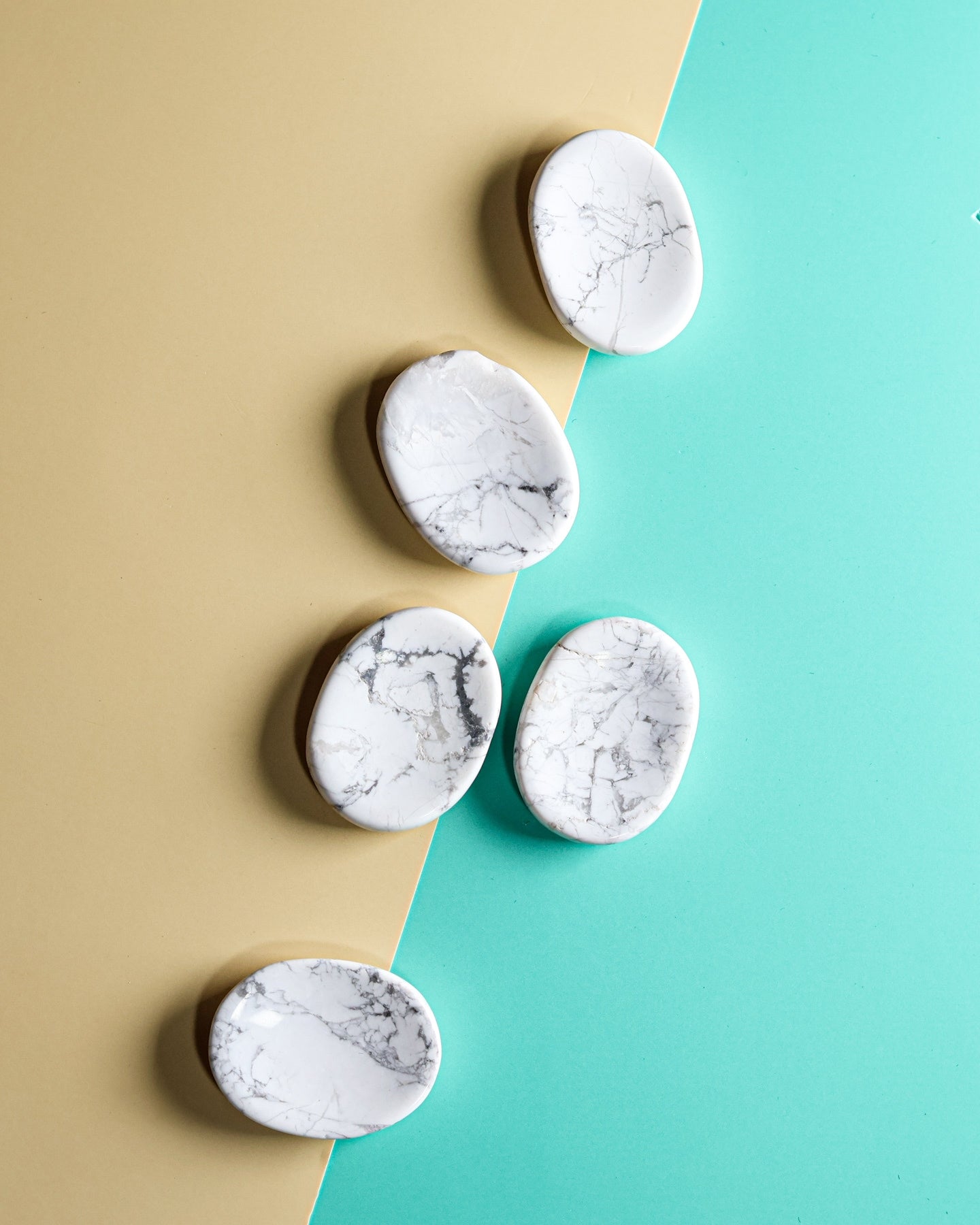Howlite Worry Stone