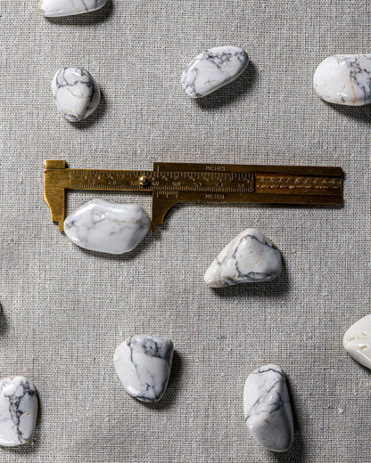 Howlite Tumbled Gemstone