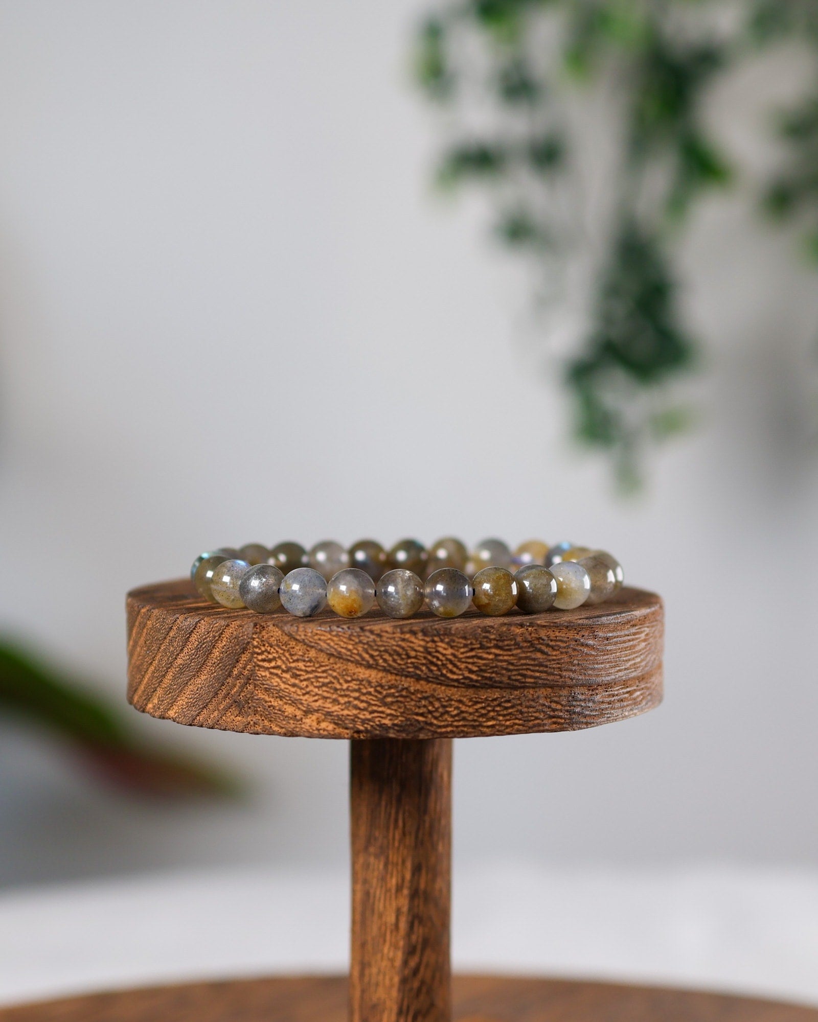 AAA Labradorite Beaded Bracelet