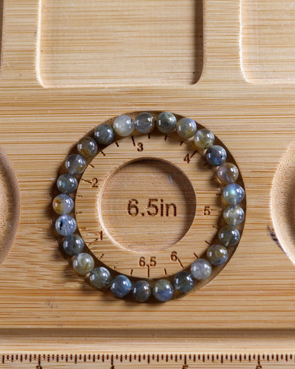 AAA Labradorite Beaded Bracelet