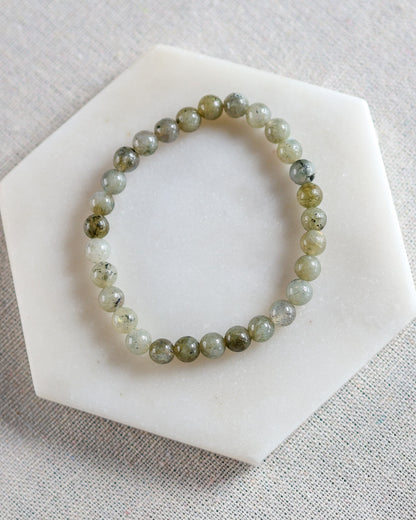 AAA Labradorite Beaded Bracelet
