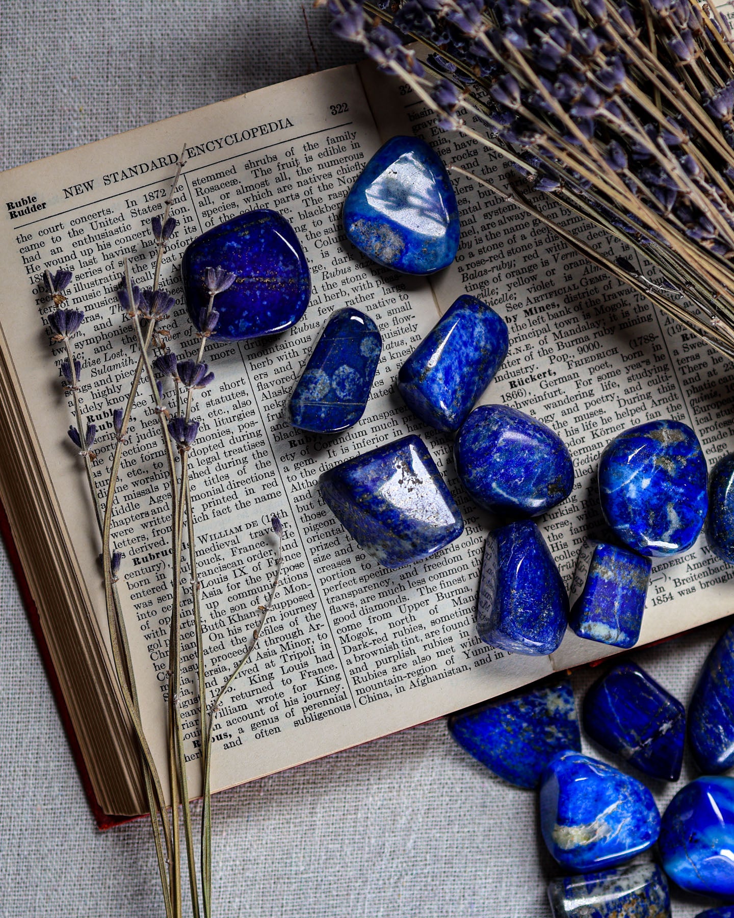 Lapis Lazuli A Tumbled Gemstone