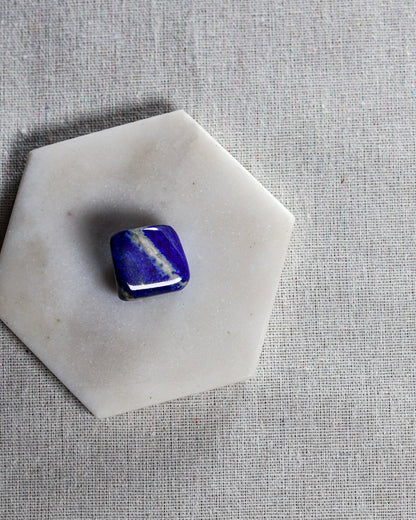 Lapis Lazuli A Tumbled Gemstone