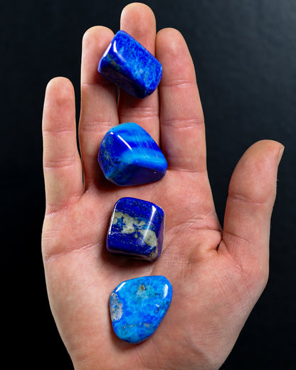 Lapis Lazuli A Tumbled Gemstone