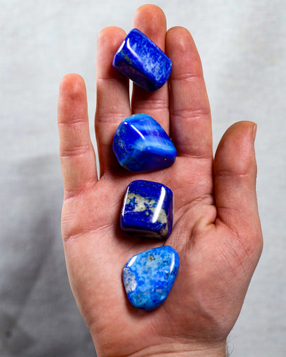 Lapis Lazuli A Tumbled Gemstone