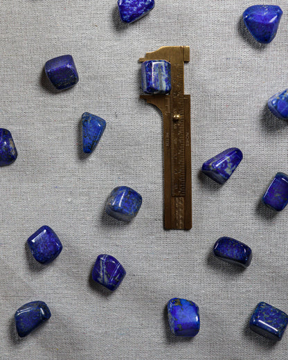 Lapis Lazuli A Tumbled Gemstone