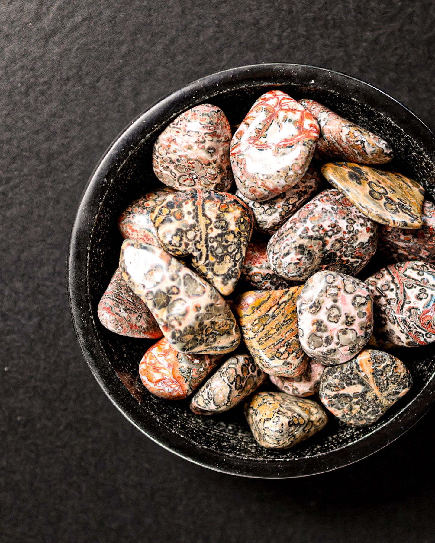 Jasper (Leopard Skin) Tumbled Gemstone