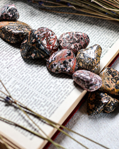 Jasper (Leopard Skin) Tumbled Gemstone