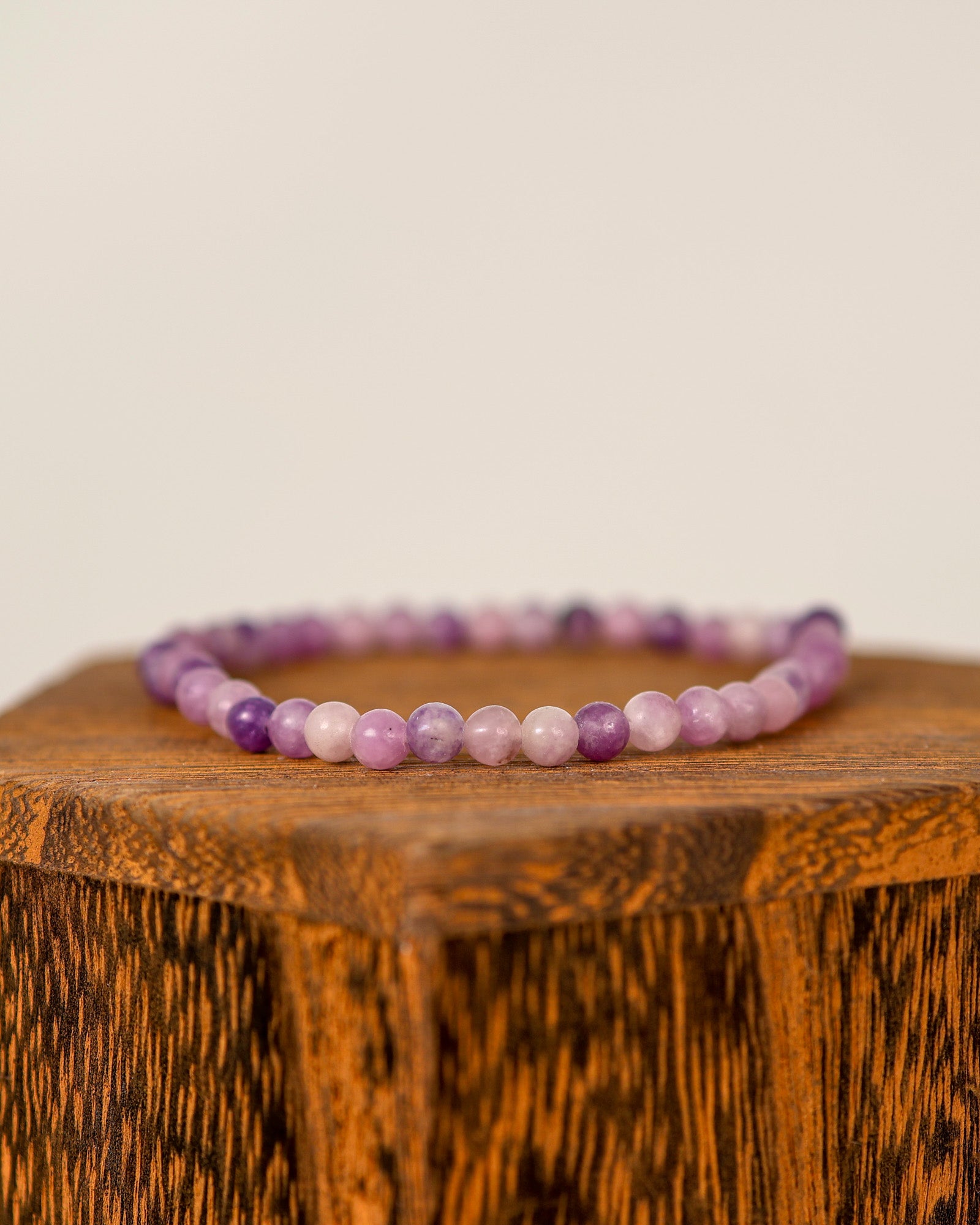 Lepidolite Beaded Bracelet