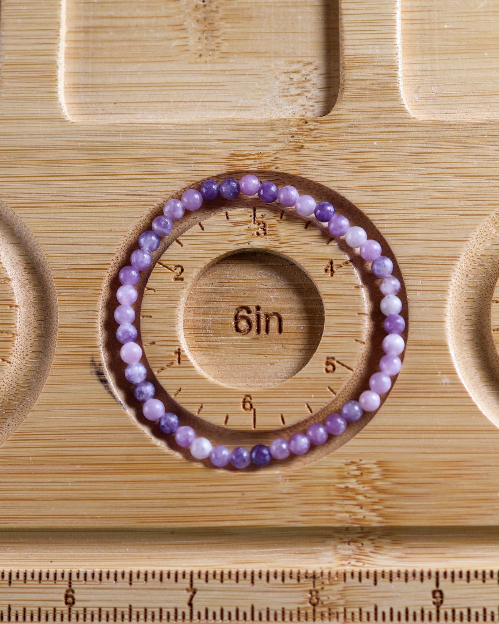 Lepidolite Beaded Bracelet