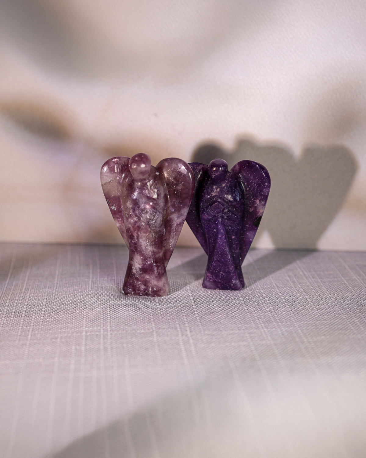 Lepidolite Carved Angel – Sage Spirits