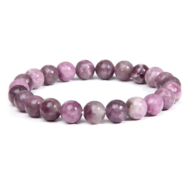 Lepidolite Beaded Bracelet