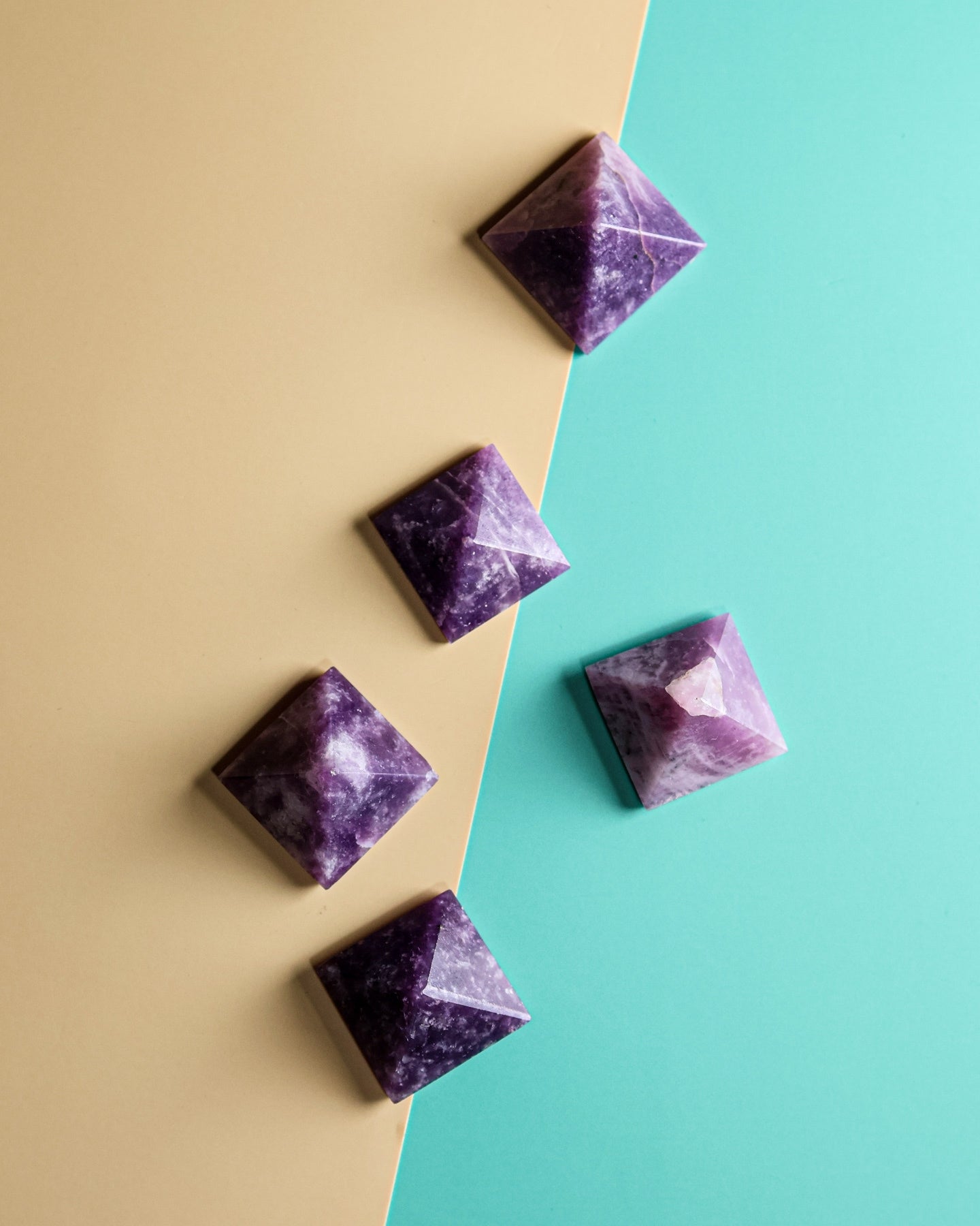 Lepidolite Pyramid