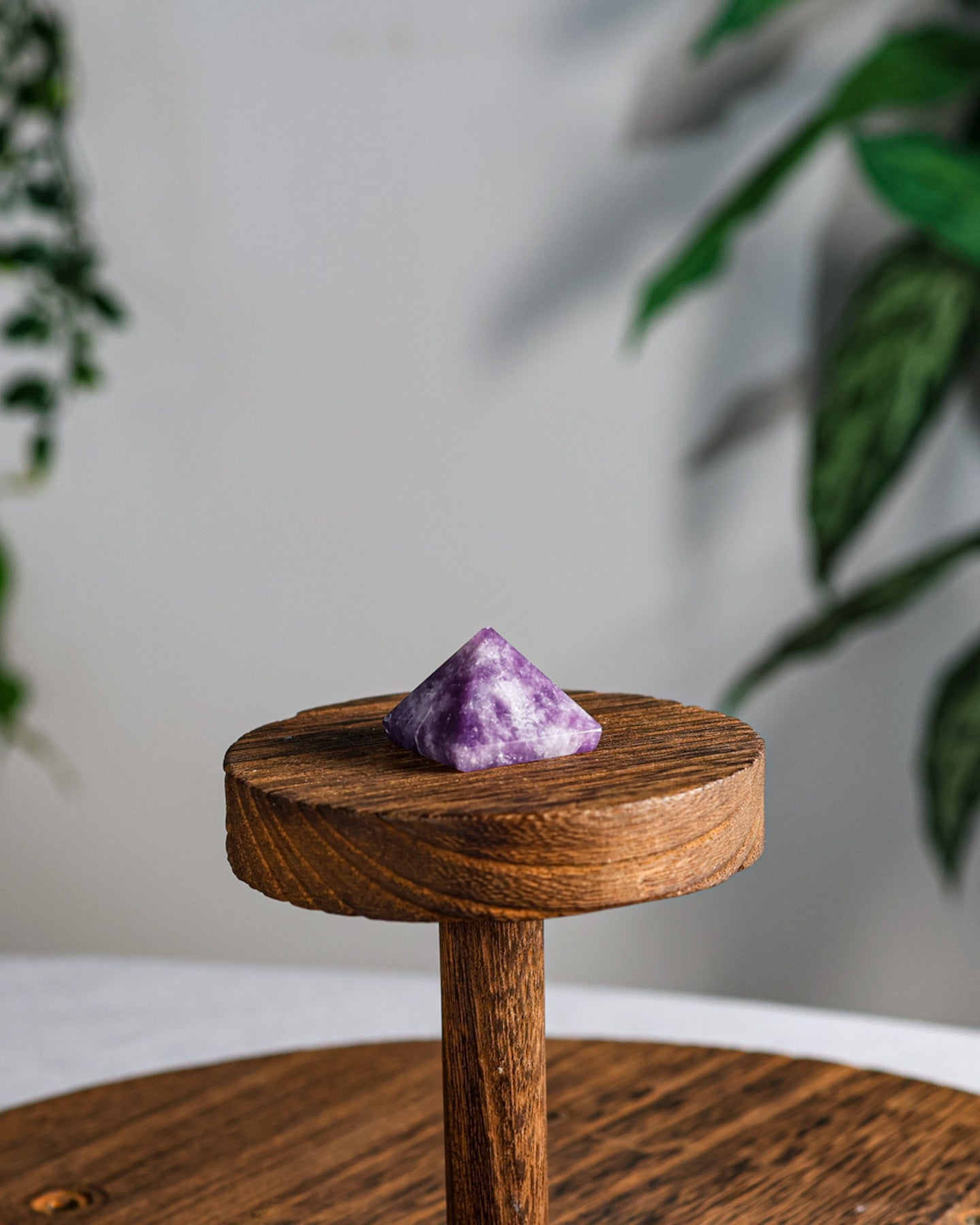 Lepidolite Pyramid