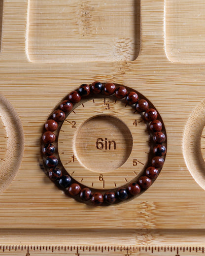 Mahogany Obsidian Bracelet