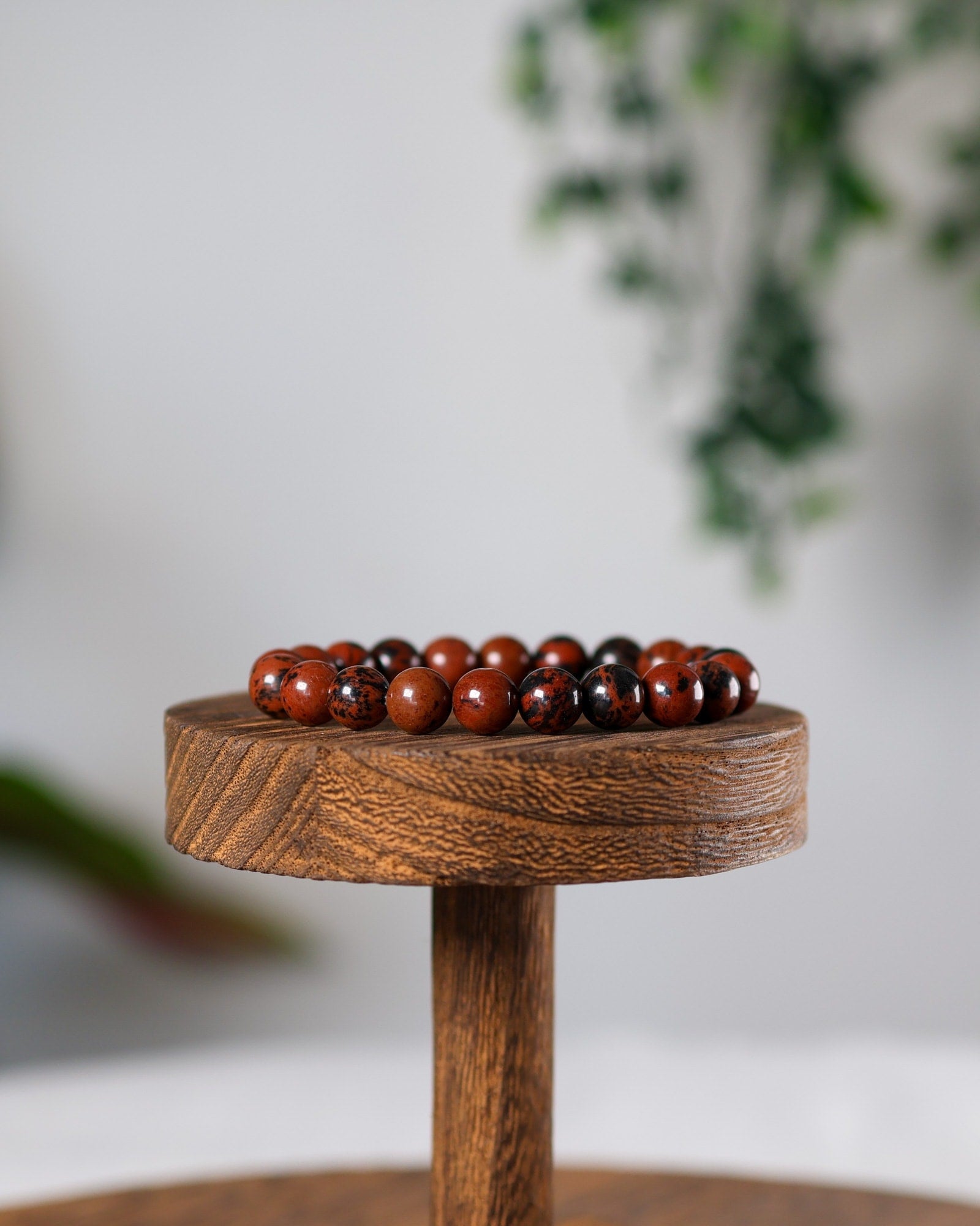 Mahogany Obsidian Bracelet