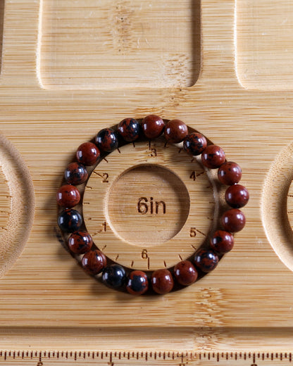 Mahogany Obsidian Bracelet
