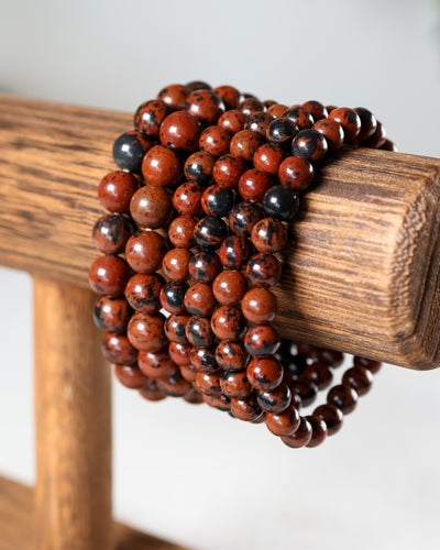 Mahogany Obsidian Bracelet