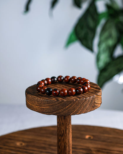 Mahogany Obsidian Bracelet