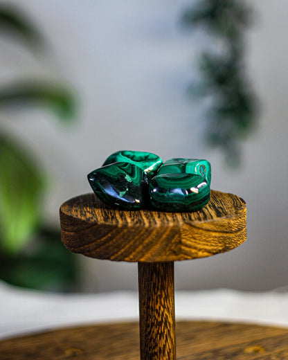 Malachite Tumbled Gemstone