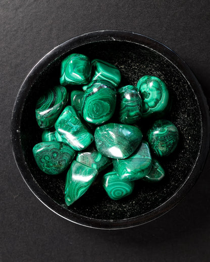 Malachite Tumbled Gemstone